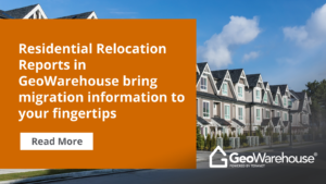 Residential Relocation Reports in GeoWarehouse bring migration information to your fingertips