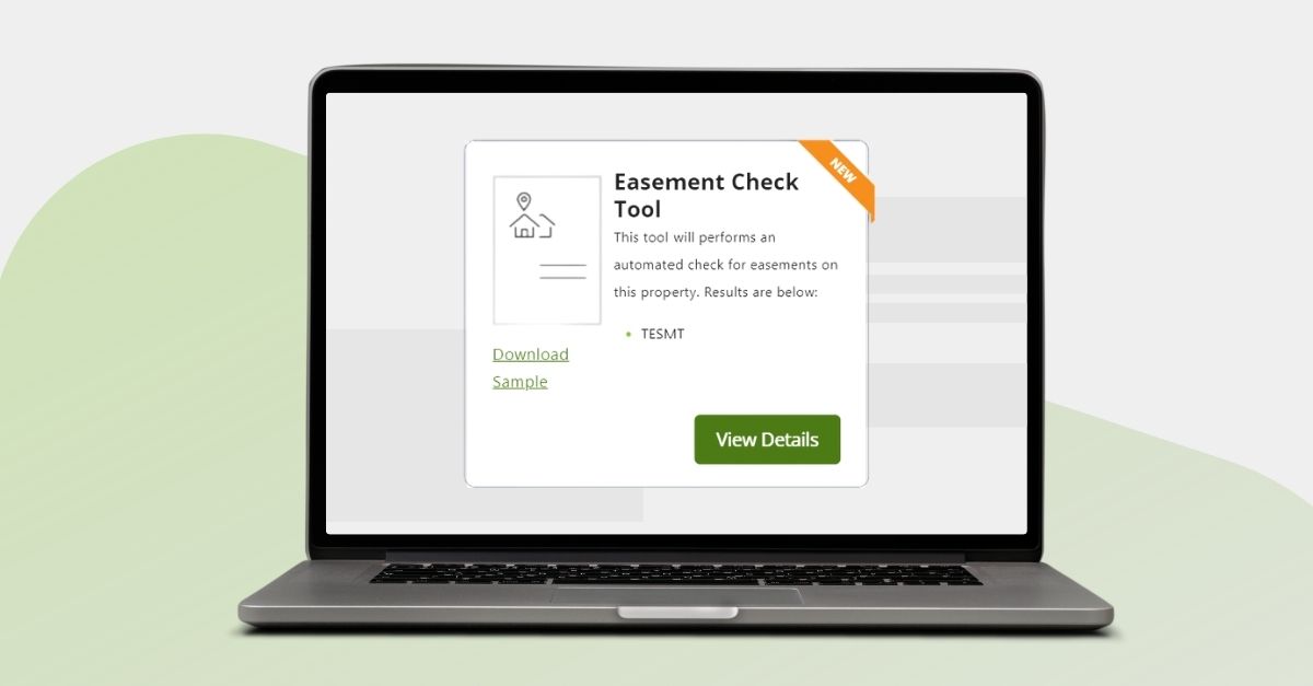Easement Check Tool Product Tile